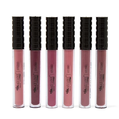 Batom Líquido Nude 24 Horas Cor 01 ao 06 Max Love Celia Junior