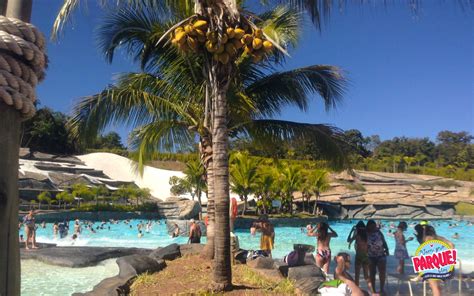 Praia Do Cerrado No Hot Park O Para So De Guas Quentes E Ondas Artificiais Em Goi S Vem Pro