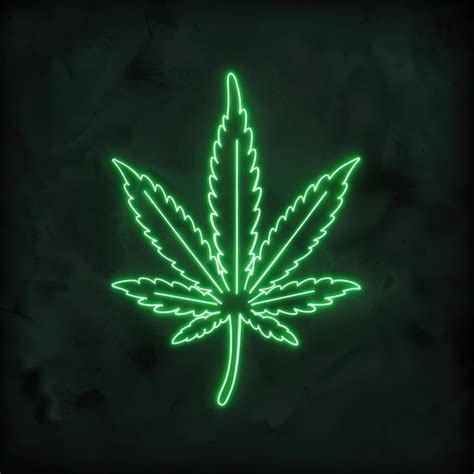 Cannabis Neon Sign Pictures Freepik