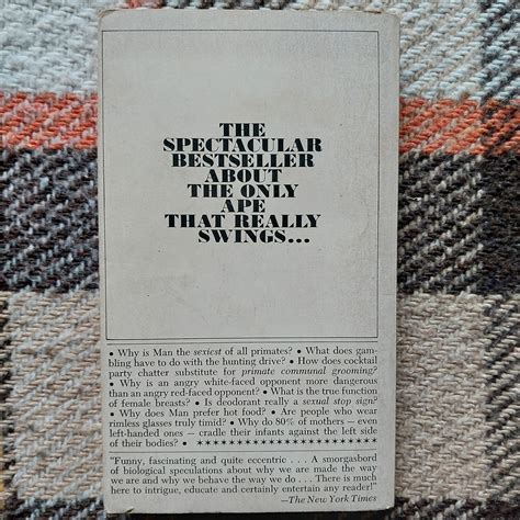The Naked Ape By Desmond Morris Bantam 1969 Etsy