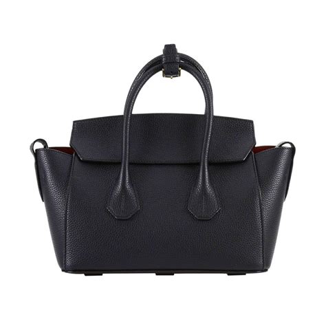 Bally Leather Handbag Shoulder Bag Women In Black Lyst