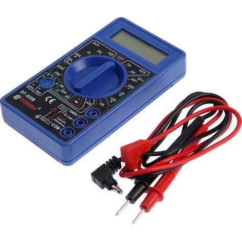 Мультиметр ТУНДРА DT-830B, ACV/DCV, DCA, 200-2МΩ 1026049 - выгодная ...