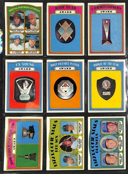 Lot Detail Topps Baseball Complete Set Of Cards