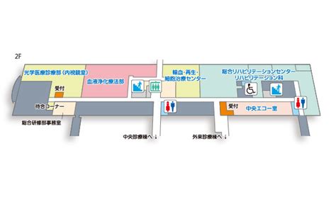 フロアマップ 病院案内 新潟大学医歯学総合病院