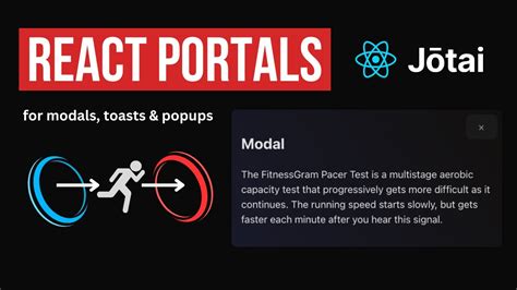 Create A Modal With React Portals YouTube