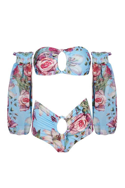 Marigold Blu Bikini Set