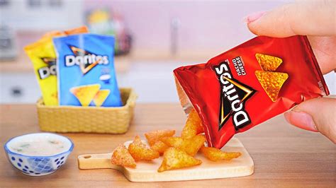 Delicious Miniature Crispy Doritos Chips Tutorial - ASMR Mini Food Recipe | Mini Bakery in 2023 ...