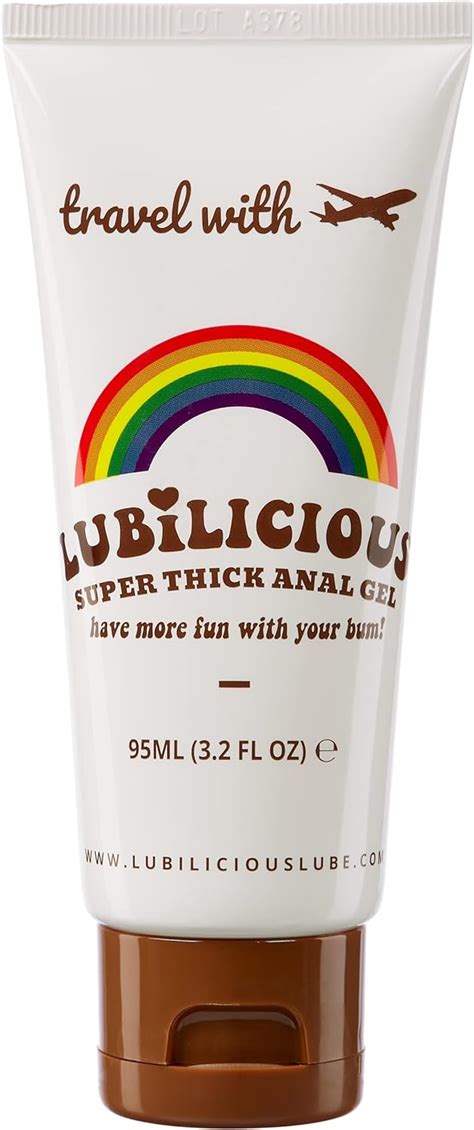 Lubilicious Jelly Water Based Lube Gel Thick Anal Lube Lubricant