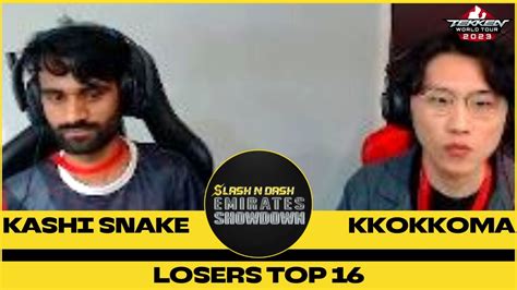 Kashi Snake Vs Kkokkoma Top Losers Tekken Slash N Dash