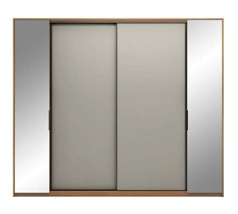 Guarda Roupa Casal Laredo Portas Espelhos Amendola nude Demartez demóbile MadeiraMadeira