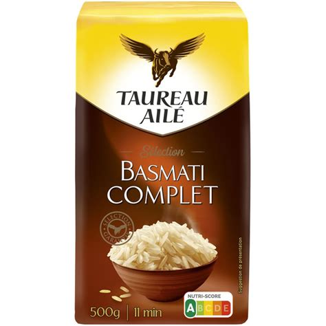 Taureau Aile Riz Basmati Complet