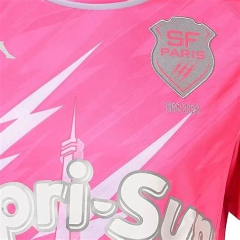 Maillot Replica Rose Stade Français 2023 2024 Kappa boutique rugby