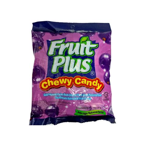 Fruit Plus Chewy Candy 150g Blackcurrant