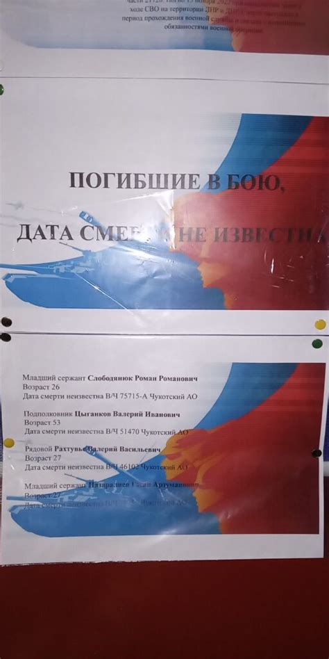 Стенд героям СВО — Официальный сайт МБОУ Центр образования г.Певек