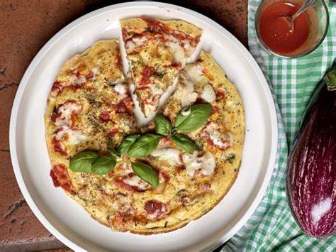 La Frittata Con Melanzane E Caciotta Affumicata Saporita E Facile