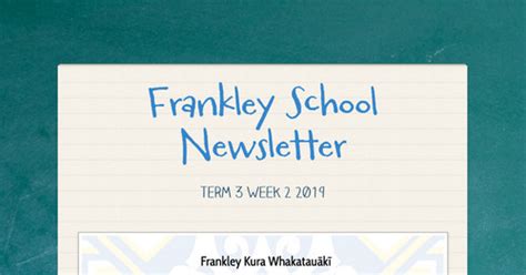 Frankley School Newsletter Smore Newsletters For Education