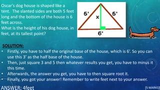 The Pythagoras Theorem | PPTX