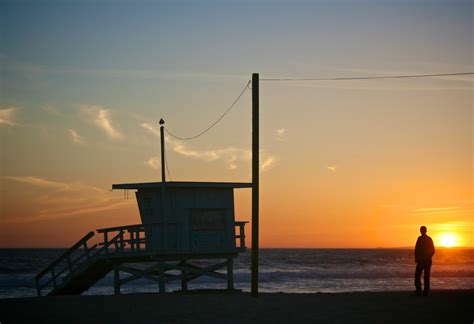 brooke: Venice Beach sunset.