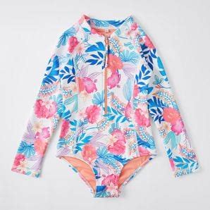 Piping Hot Floral Swimsuit Target Australia