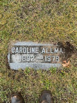 Caroline Kriewitz Allman 1892 1978 Find a Grave äreminne