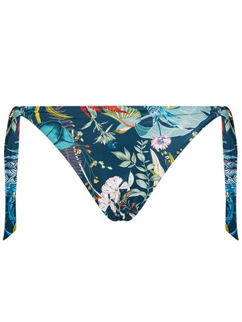 Triumph Dół od bikini Botanical Leaf Granatowy Modivo pl