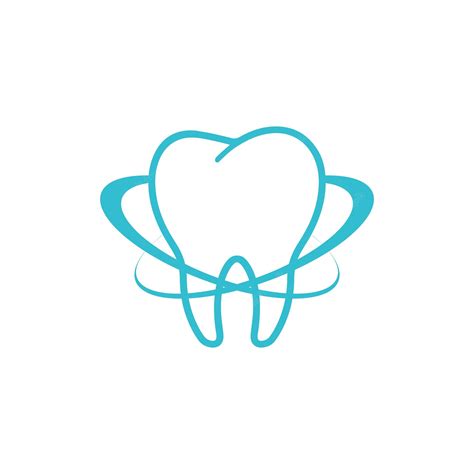 Dentiste Logo Symbole De Dent Dents Saines Conception De Symbole De