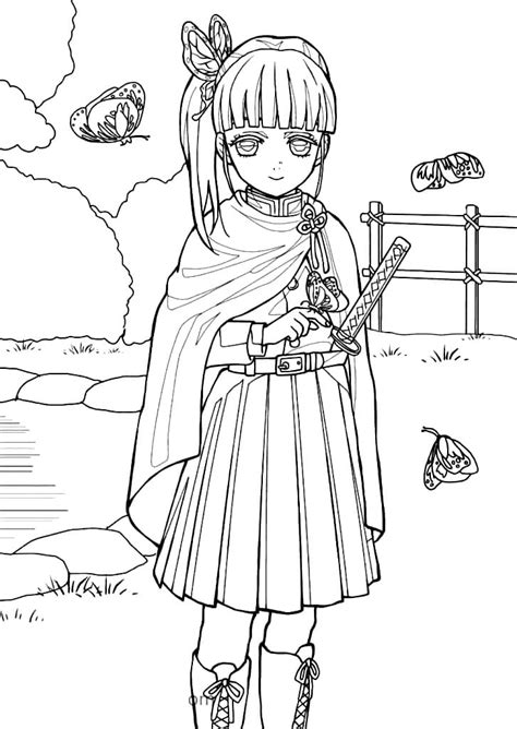 kanao trong anime thanh guom diet quy trang   cho