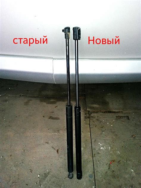 Новые газовые упоры багажника — Toyota Caldina (241), 1,8 л, 2007 года ...