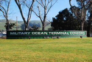Army Exercises At Military Ocean Terminal Concord Have Neighbors