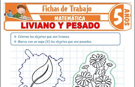 Matem Tica Para Ni Os De Cinco A Os Fichas De Trabajo