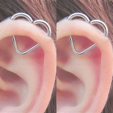 Soul Wired Heart Daith 16g Ear Piercing