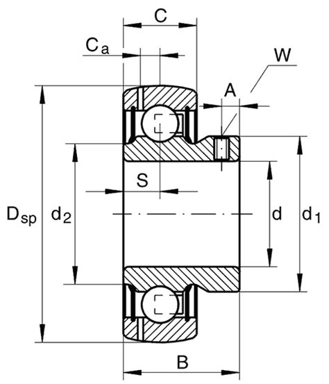 INA GAY XL NPP B Bearing X X Mm Nodes Bearing