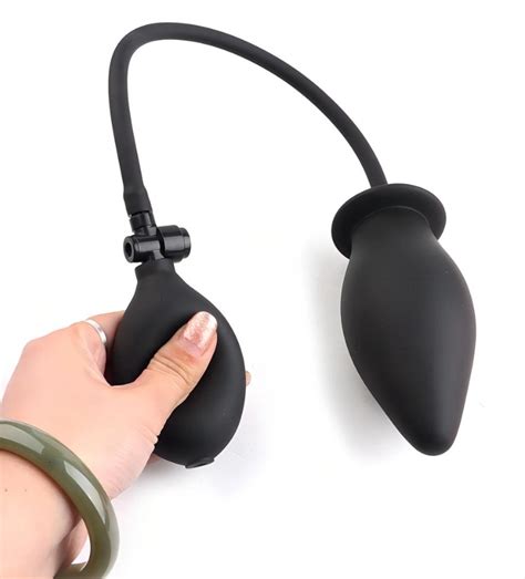 Plug Anal Hinchable Con V Lvula As Bajo La Manga