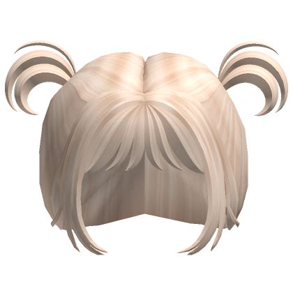 Short Curly Pigtails Blonde Roblox