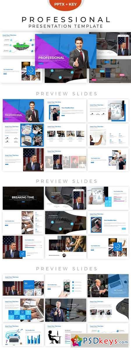 Professional Presentation Template 2856283 » Free Download Photoshop Vector Stock image Via ...