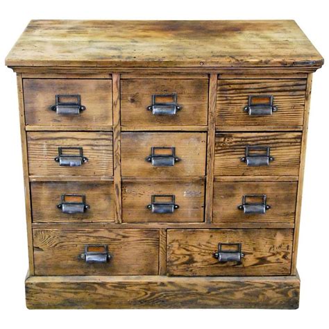 1910 Wooden Multi Drawer Apothecary Cabinet At 1stdibs Unfinished Apothecary Cabinet