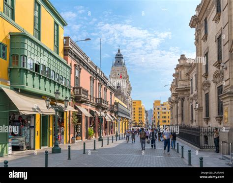 peru streets  res stock photography  images alamy