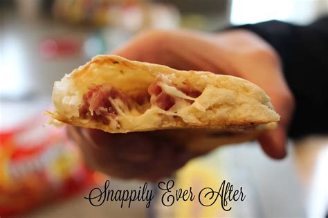 Snappily Ever After Ham And Cheese Hot Pockets