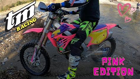 Enduro With Tm Racing Pink Limited Edition Youtube