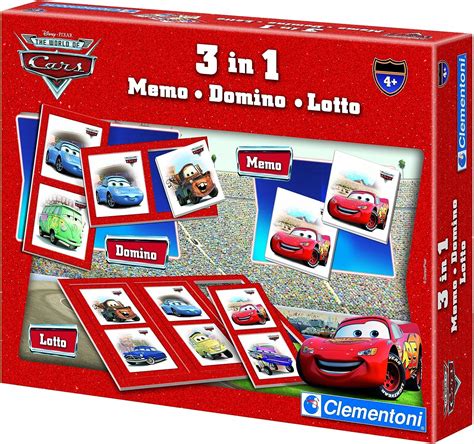 Clementoni Cars In Memo Domino Lotto Amazon De