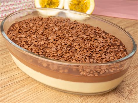 Mousse de Maracujá Chocolate Cook n Enjoy