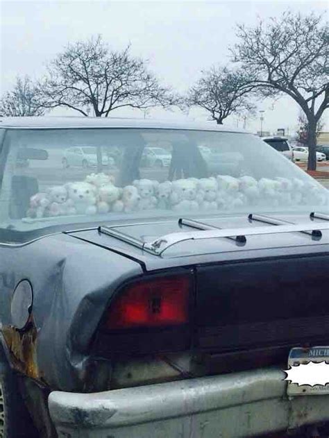 Spotted in a parking lot : creepy