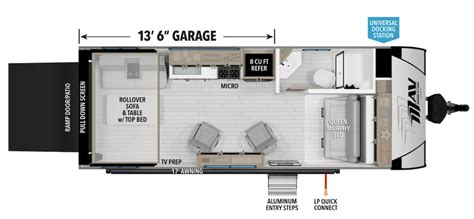 7 Grand Design Toy Hauler Floorplans Camping World Blog