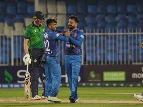 Ireland vs Afghanistan: T20I Records And Stats At Sharjah Cricket ...