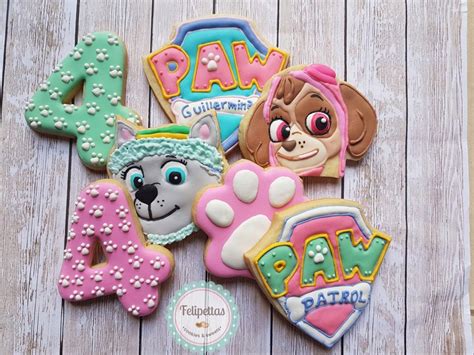 Cookies Paw Patrol Galletitas Patrulla Canina Galletas Decoradas