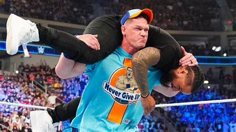 John Cena Ajusta Atitude De Jimmy Uso