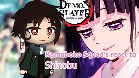 Kamaboko Squad S React To Sinobu All Parts Hashiras Demon