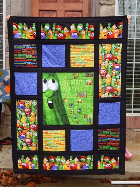 The Flemings Nine Veggie Tale Quilt