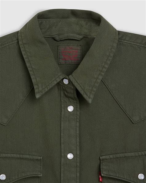 Ultimate Western Shirt - Green | Levi's® SE