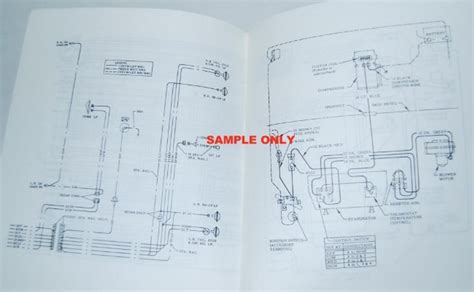 66 1966 Chevy Impala Electrical Wiring Diagram Manual - I-5 Classic Chevy